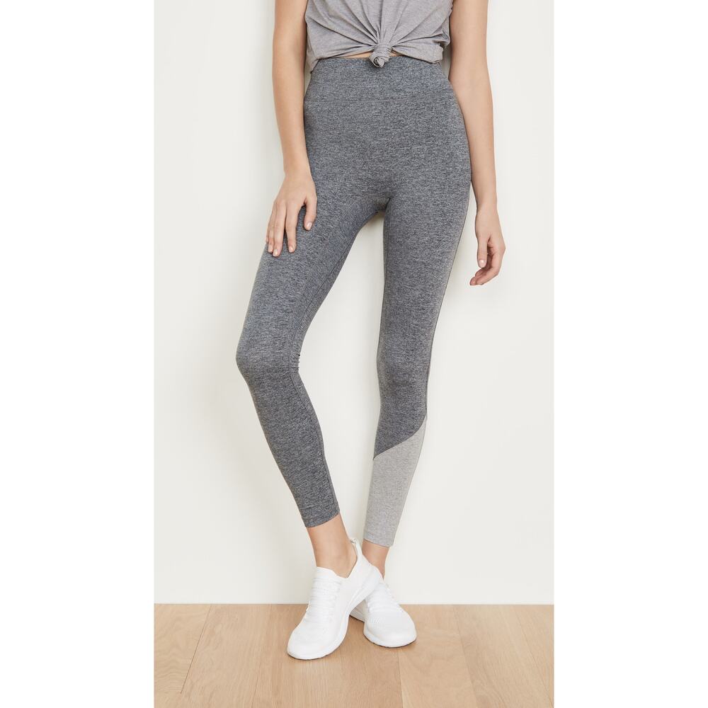 We Over Me Inversion Leggings in Dark Grey With Light Grey Women's Size M